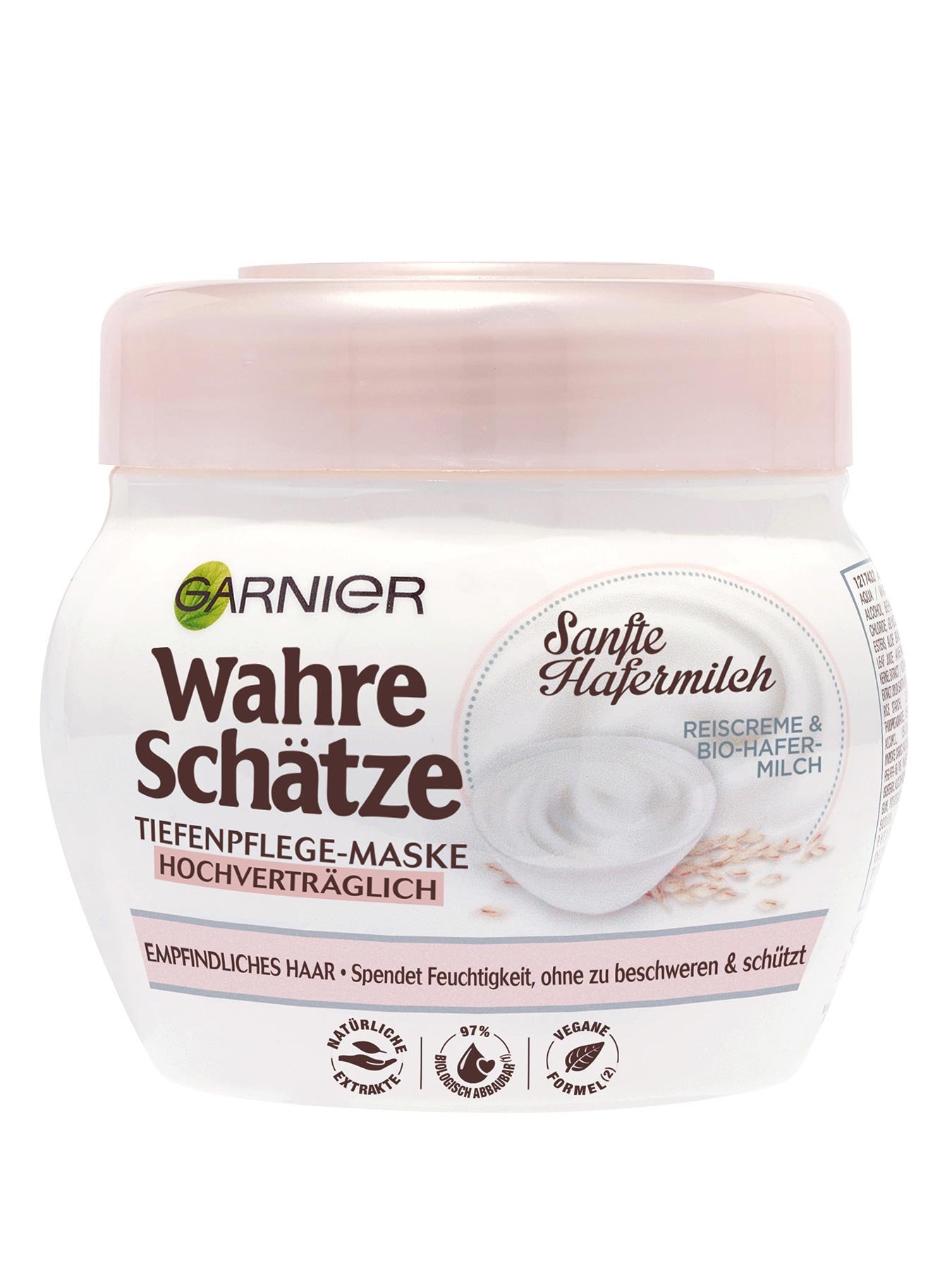 Wahre Schätze Hafermilch Maske